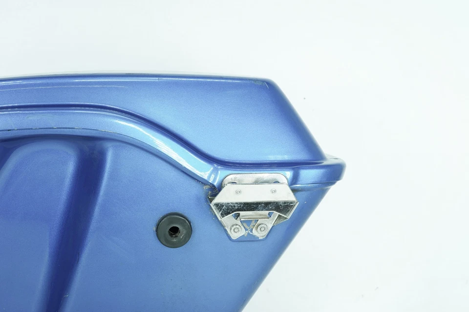 1996 Harley Touring FLHT Electra Glide OEM esquerdo 1 alforje bagagem sem chave - Imagem 4 de 4