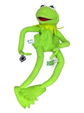 Vintage Applause Kermit The Frog 20" Hand Puppet Plush The Muppets Jim Henson