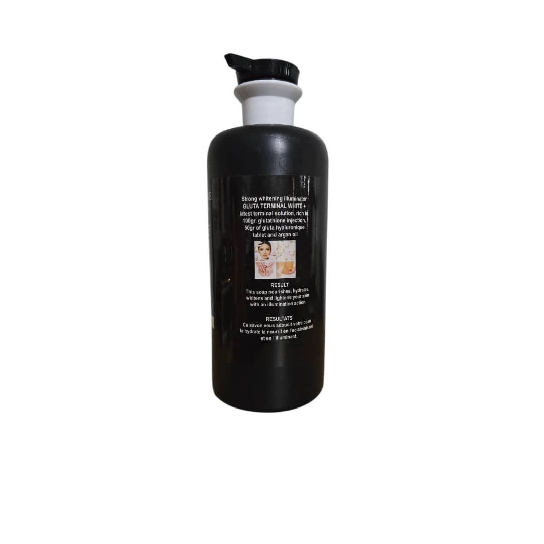 Gluta Terminal Strong shower cream. 1000ml With Argan Oil