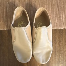 Stelle Jazz Dance Shoes Beige Leather Upper 4MB Unisex Jazz Footwear Performance