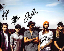 * DIRTY HEADS * signed 8x10 photo * JARED WATSON, MATT, JON & DAVID * COA *