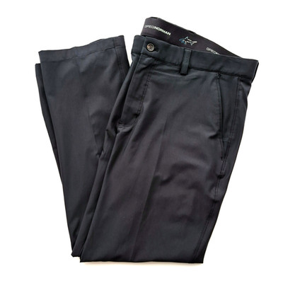 Greg Norman Golfhose W34 L30 schwarz Microlux Sport 