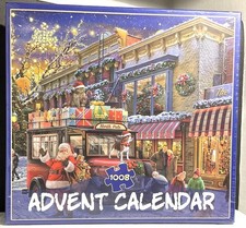 Advent Calendar 1008 pc Christmas Jigsaw Puzzle - NEW  SEALED - Ships Free