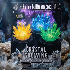 ThinkBox Crystal Growing Science Kit STEM Educational Crystal Making Toy for Kid