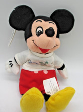 Disney Quest Mickey Mouse 7" Bean Bag Plush with Tags