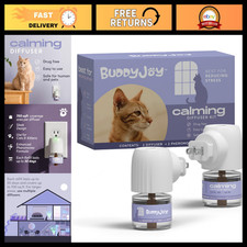Calming Cat Diffuser Refills 30-Day Pheromone Formula for Stress Relief, Relax