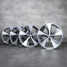 Audi Q7 SQ7 Rims 21 inch 4M Turbine Design 4M0601025E titanium polisched