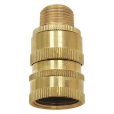 Sani-Lav N23 Hose Adapter, Brass, 3/4In Male Ght Outlet