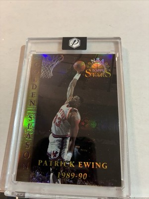 1996 Topps Stars - Golden Season Patrick Ewing #66 Finest Refractor