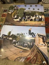Nike SB 2010 Icon X Icon Poster Set Koston Dunk BA Lance Mountain Skateboarding