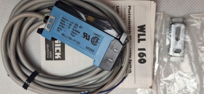 SICK WLL160-F122 Fiber Optic Amplifier with Cable and Accessories   2m Range, PN