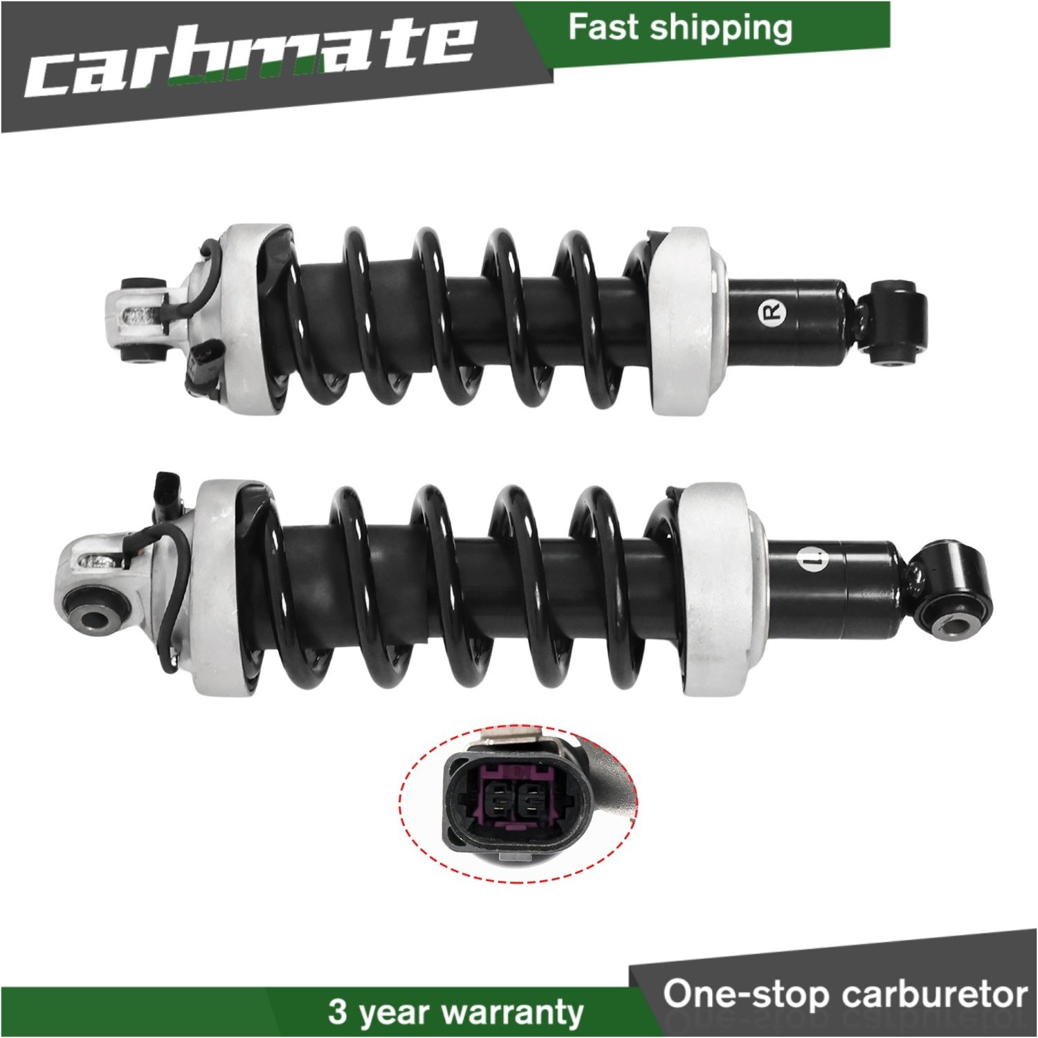 2x Rear Left Right Shock Absorber Struts MagneRide For 2007-2015 Audi R8 V8 V10