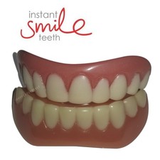 Instant Smile Teeth Top Small with Bottom Included Full Set Fake Teeth