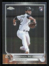 2022 Topps Chrome Update #USC22 Anderson Severino RC