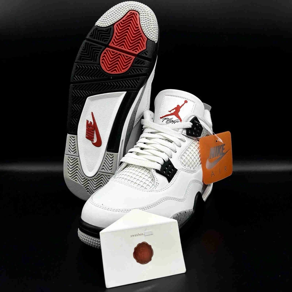 Jordan 4 Retro OG 2025 White Cement for Sale | Authenticity