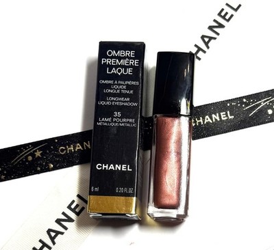 Chanel Ombre Premiere Laque Longwear Liquid  Eyeshadow 35 Lame Pourpre Metallic