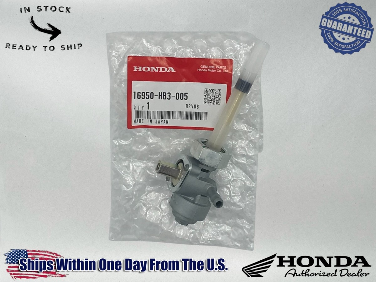 Honda OEM Petcock Fuel Filter Assembly 16950-HB3-005 - 86-88