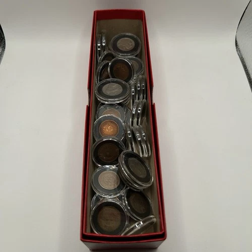 Lot of 30 US Indian Head Penny Cents & 7 Buffalo Nickels Random Years