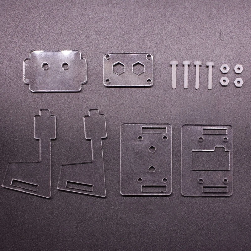 For Raspberry Pi 4 Model B Clear Acrylic 3.5" inch Enclosure Case w/Cooling Fan - Image 2 of 4