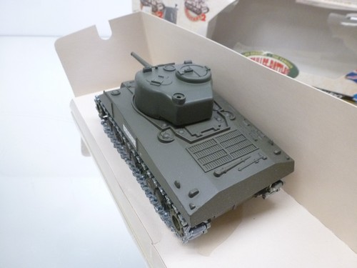 SOLIDO 6210 SHERMAN M4 A3 WWII USA US ARMY TANK - GREEN 1:55 - GOOD IN BOX - Picture 8 of 10