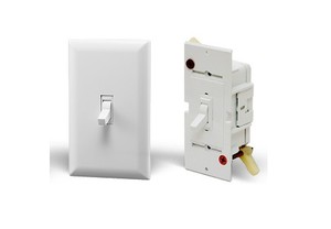 Details About White Self Contained Toggle Light Switch Snap W Plate Wdr Mobile Home Camper Rv