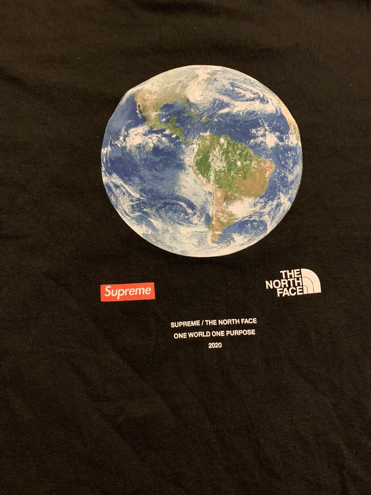 Supreme × The North Face One World Tee L