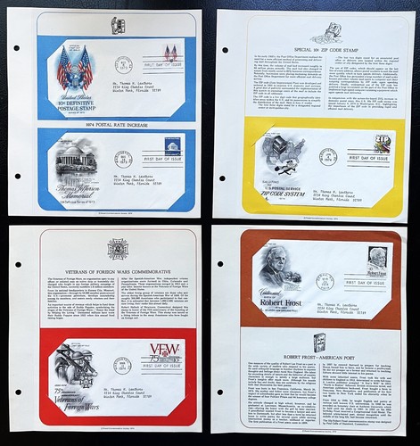 Postal Commemorative Society US FDCs-1969-1974 Collector's Book - 46 Covers - Picture 9 of 18