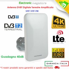 Antenna Freeview Antenna TV Digitale Portatile - Antenna DVB-T2 Per TV