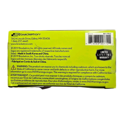 Accesorio de base para tableta de alta resistencia Bracketron montaje en abrazadera estante de engranajes Pro BX1-770-2 - Imagen 4 de 8
