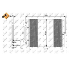 Condensateur Porsche BOXSTER