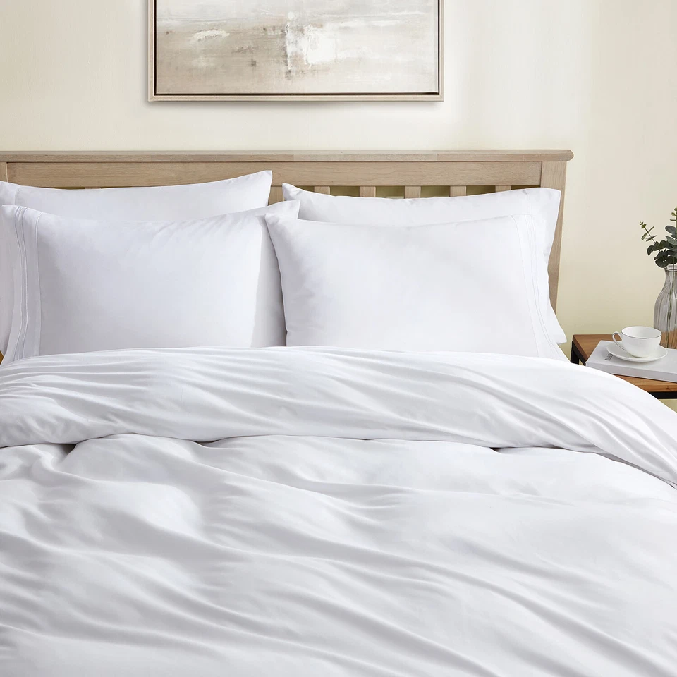 Juego de 2 fundas de almohada 1800 de Nymbus, funda de almohada estándar o king Foto 3 de 4