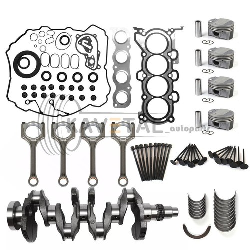 G4NH 2.0L Engine Rebuild Piston Gasket Kit Crankshaft Rods for 17-22 Hyundai Kia - Picture 25 of 84