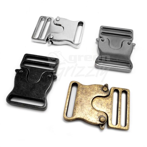 Metal side release buckles for 30 mm webbing press button A6Y eBay