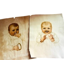 Supplement to Sunshine Baby Prints Philadelphia September 1888 Worn 10.5X13