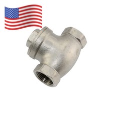 3/4 inch 0.75" Swing one-way Check Valve Stainless Steel NPT Thread 200PSI CF8M