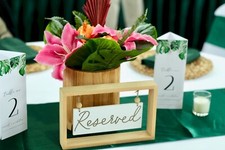 Tropical Hawaiian Wedding Party Decorations