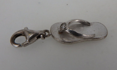 Esprit kleiner Kettenanhänger Flip Flop Sandale Sterling Silber (107196)
