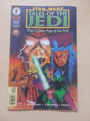 Star Wars Tales Of The Jedi Golden Age Of The Sith #2 Dark Horse (1996) 