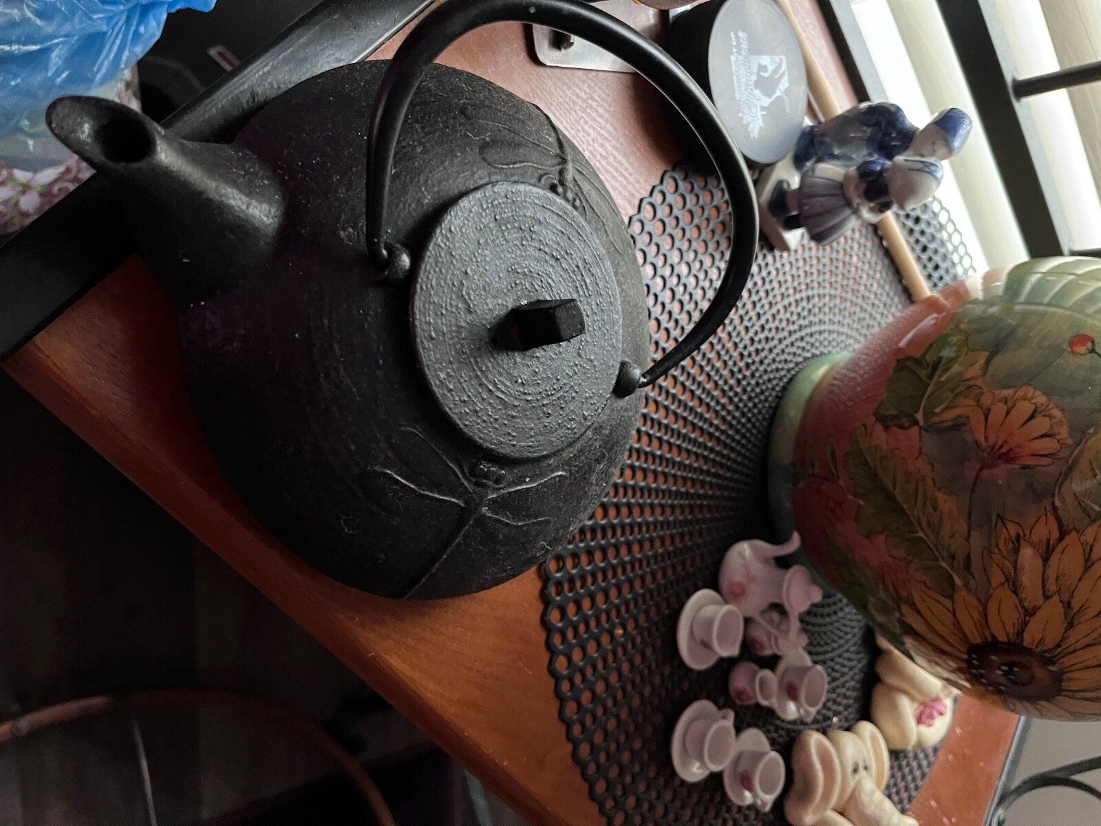 vintage japanese cast iron teapot eBay