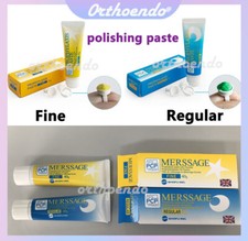 Dental Prophy Paste Regular/Fine Prophylaxis Non Splatter with 2 Plastic Rings