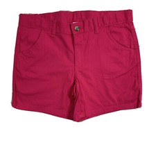 Girls Wonder Nation Shorts Pink Size 14 Cotton Blend Stretch Adj Waist NEW