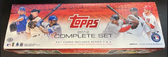 2012 Topps Baseball Complete Your Set - Pick Your Card #500-661