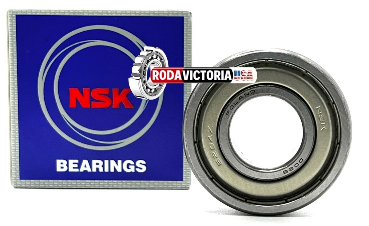 NSK 6204-Z Metal Shield ONE SIDE, OPEN ONE SIDE Ball Bearing NSK 6204-Z Metal Shield ONE SIDE, OPEN ONE SIDE Ball Bearing