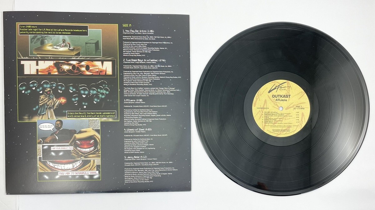 OutKast ATLiens 12インチレコード OUTKAST ATLIENS 2021 4-LP NM Vinyl Record Slip Case EXC