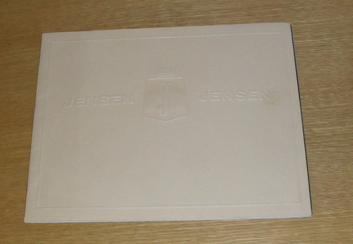 Jensen Interceptor Series 3 Saloon & Convertible Brochure 1973-1974