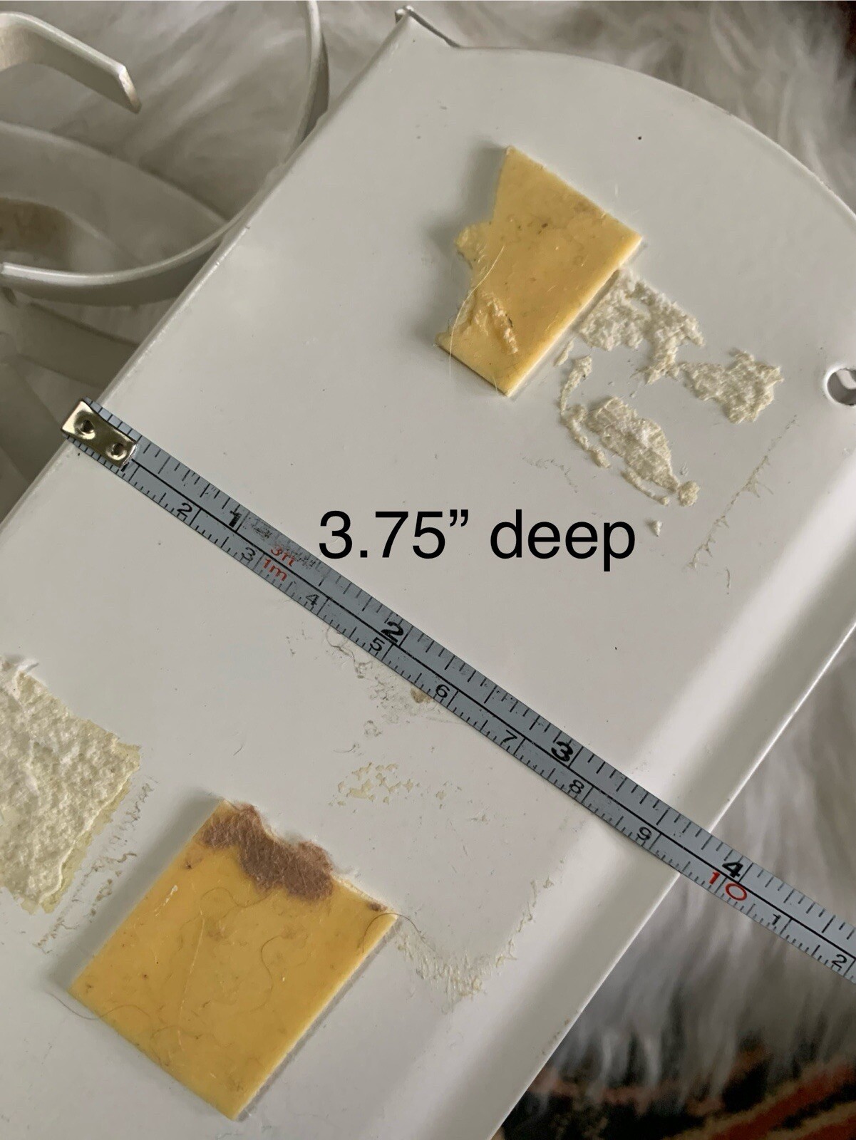 Vintage Homco Cottage Core White Metal Wall Pocket Planter Sconces, 2 PCs, 6x9”H