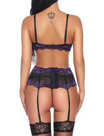 Women's Sexy-Lingerie Babydoll Sleepwear Underwear Lace Dress G-String Nightwear