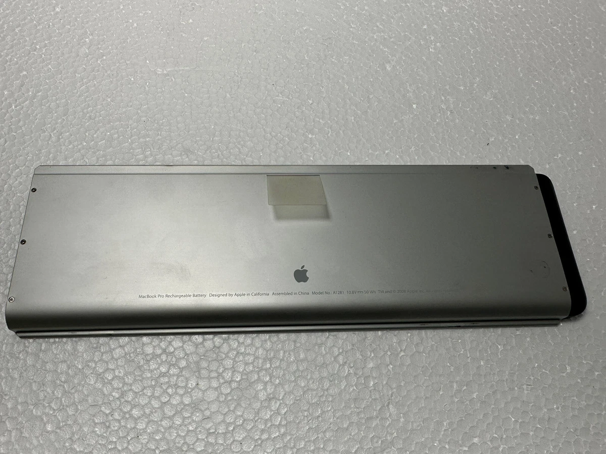Rechargeable Battery Apple MacBook Pro 15-inch - Model A1281 | eBay