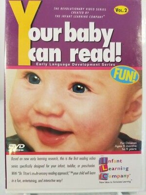 *Your Baby Can Read! Volumes  2 & 3*  [New DVD's]  Lot of 2   