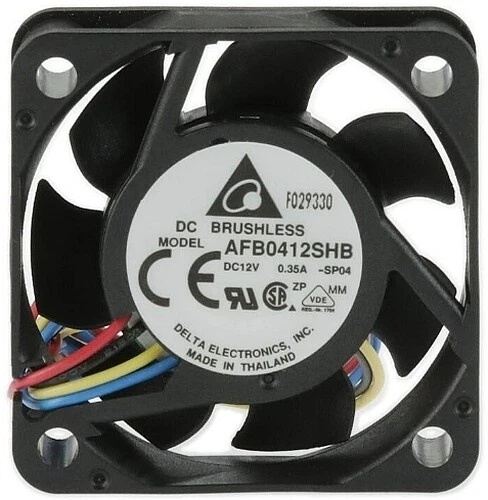 2 PCS - NEW Delta 40x40x15mm 4-Pin PWM 11000RPM 14.8CFM Two Ball DC 12V Case Fan - Bild 2 von 4